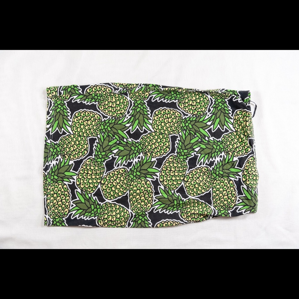 Pineapple pencil skirt